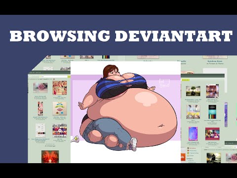 Browsing Deviantart Inflation