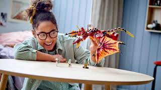 LEGO® NINJAGO® 71753 Útok ohnivého draka