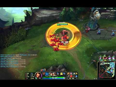 League of Legends New Darius Rework Gameplay