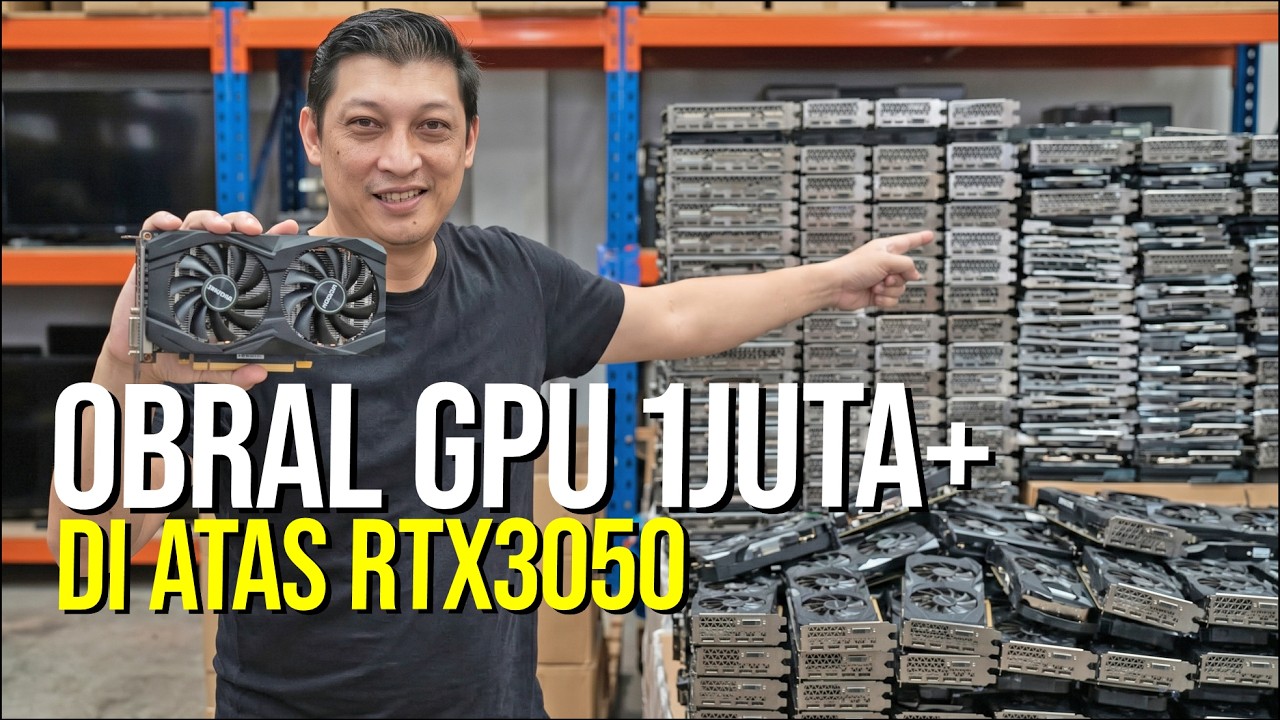 FPS NGEBUT gak harus MAHAL ~ Libas RTX 3050  ~ cuma 1 jutaan