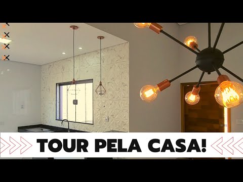 TOUR PELA CASA PRONTA - Acabamentos modernos!