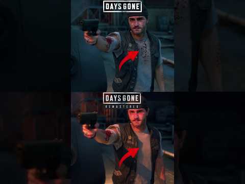 Days Gone Remastered VS Original: Graphic