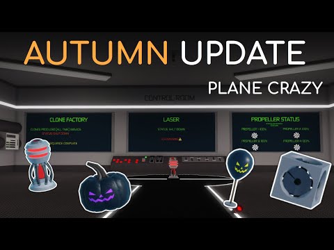 NEW AUTUMN UPDATE!! (How to get the laser and other event items) | Plane Crazy