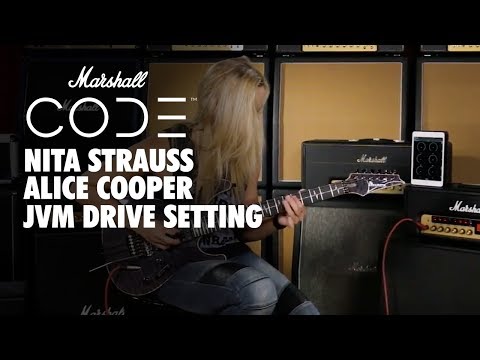 Marshall CODE  | Artist Playthrough | Nita Strauss (Alice Cooper) | JVM Drive Setting