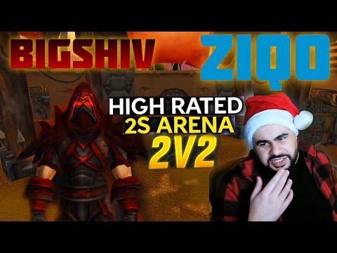 Ziqo And Bigshiv 2v2 Arena TBC High Rated.