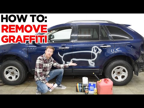How to: Best Products to Remove Graffiti Spray Paint from Vehicle