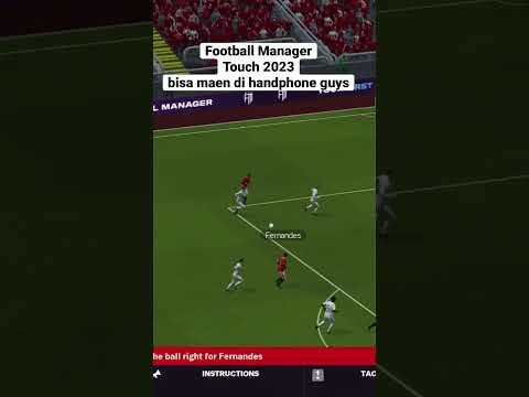 FOOTBALL MANAGER TOUCH 2023 main di handphone berasa pc (apple arcade) #footballmanager2023 #shorts