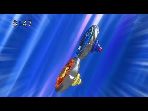 Phoenix vs Gingka - Burn Fireblaze vs Storm Pegasus - Part 2 - Beyblade Metal Fusion