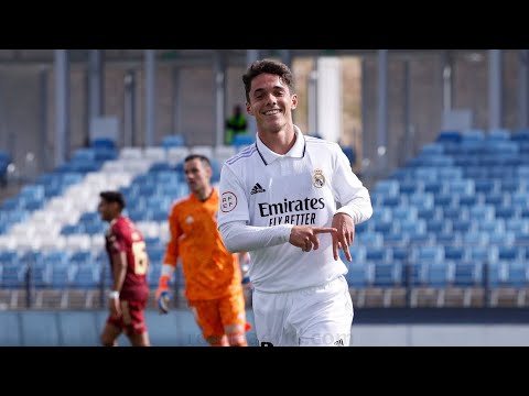 Real Madrid Castilla 3-1 Badajoz | Sergio Arribas brace
