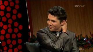 Damian McGinty on 'The Late Late Show' 23 Dec 2011 video