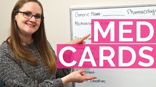 How to Make Med Cards (STEP-BY-STEP)