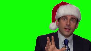 The Office Michael Scott "presents are the best way to show someone how much you care" green screen