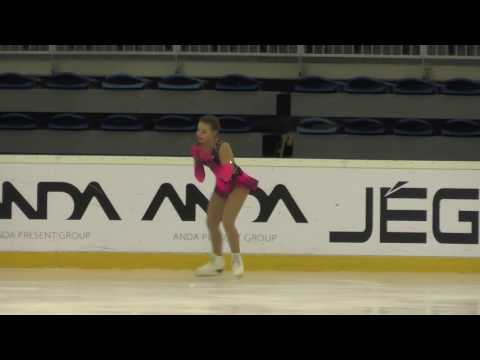 2016 Santa Claus Cup: Eszter KISS (HUN) - FS Basic Novice A GIRLS 2003-2004, Free skating