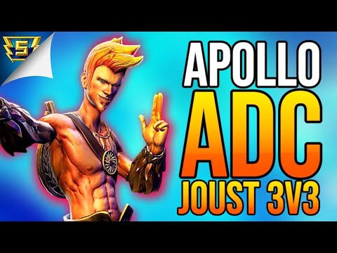 TydeTyme Returns? | SMITE Apollo ADC Joust 3V3 Gameplay