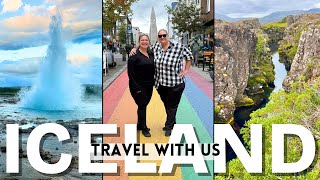 BUDGET FRIENDLY ICELAND CAMPER VAN TRAVEL VLOG | TRAVEL WITH US EXPLORING REYKJAVIK & GOLDEN CIRCLE