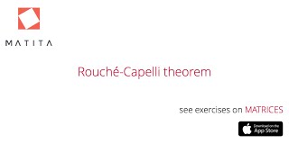 Rouché-Capelli theorem