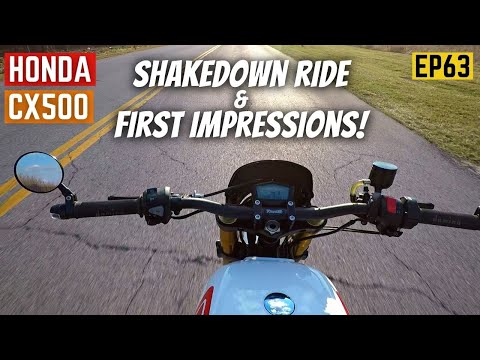 CX500 Build Shakedown Ride / First Impressions - EP63