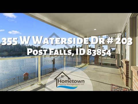 3 Bedroom 2 Bathroom Condominium with 1 Car Garage Available in Post Falls! property video