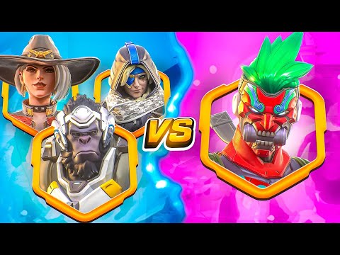 When The #1 Genji Goes Against 3 RANK 1 Players!