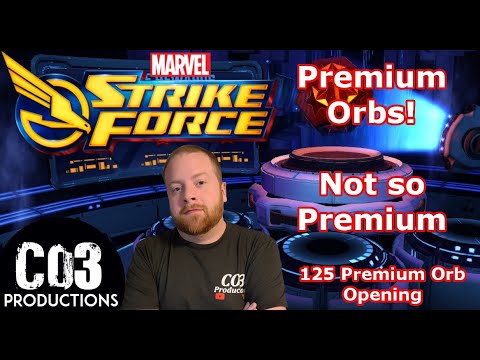 125 Premium Orbs! Not so Premium - Marvel Strike Force