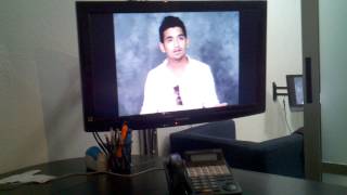 Famous Latin American Sing Geo Abad Performing his slate for Casting / Audition