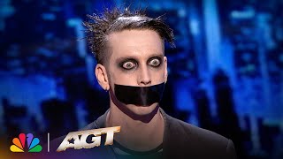 Tape Face Pulls The Judges Into His World... And It’s Comedy Gold! | America's Got Talent thumbnail