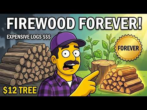 This $12 Tree Grows Firewood… Then Grows Back After You Cut It
