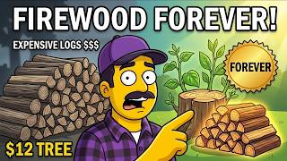 This $12 Tree Grows Firewood… Then Grows Back After You Cut It