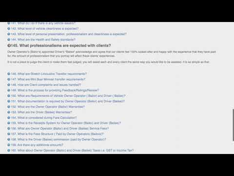 Owner Op. Q145. What professionalisms are expected with clients?