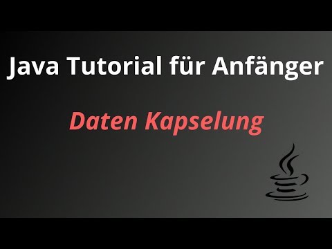 Java Datenkapselung
