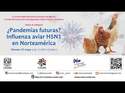 , title : 'Coloquio "¿Pandemias futuras? Influenza aviar H5N1en Norteamérica"'
