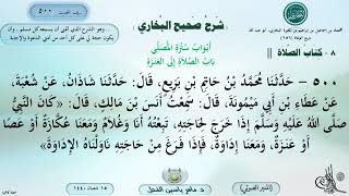 500 - شرح صحيح البخاري : بَابُ الصَّلاَةِ إِلَى العَنَزَةِ - الحديث 500 || ماهر ياسين الفحل image