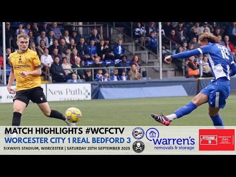 Worcester City 1 Real Bedford 3 | Pitching In Southern Premier League Central Division