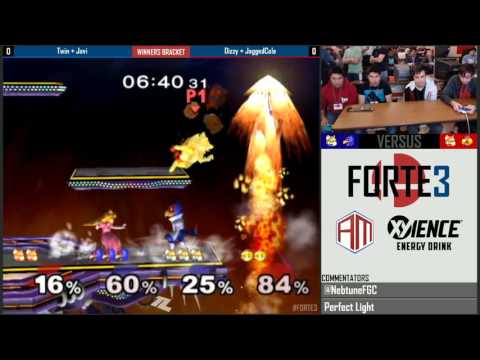 Forte 3 Melee - Javi + Twin vs JaggedCole + Dizzy - Winners Bracket