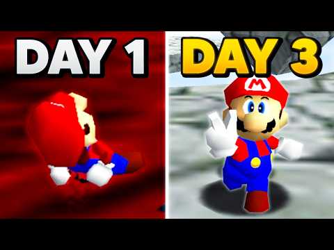 Super Mario 64 Speedrun - From Beginner to Pro in 3 Days