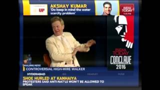 India Today Conclave 2016: Philippe Petit Talks Exclusive