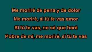 José José - Pobre de mi (karaoke)