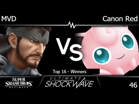 USW 46 - TG | MVD (Snake) vs Canon Red (Jigglypuff) Top 16 - Winners - SSBU