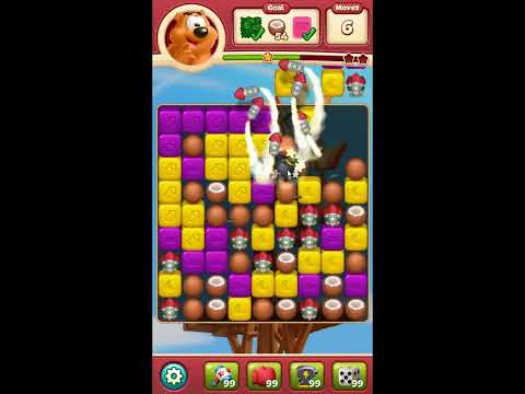 Toon Blast Level 8401 - NO BOOSTERS 🐻🐺🐱 | SKILLGAMING ✔️