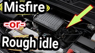 How to diagnose a MISFIRE or a ROUGH IDLE. Whats the difference P0300