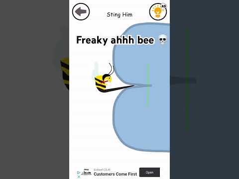 Freaky ahh bee 💀 #funny #sus #bee