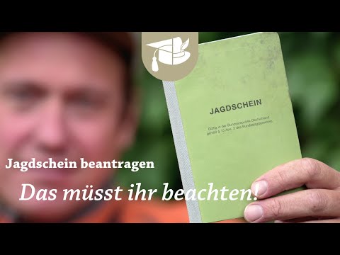 Jagdschein lösen: das müsst ihr beachten | Jungjäger | Jägerprüfung | Grünes Abitur | Jagdgesetz