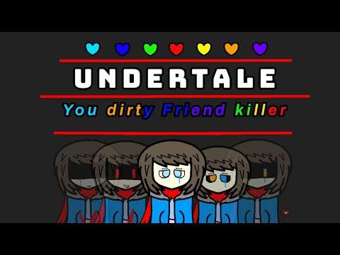 Undertale: You Dirty Friend Killer | Revenge Frisk Full Phase (Revenge Frisk Theme) Read Description