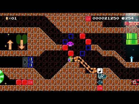 くさったキノコから逃げるか?協力か? by ドゥル 🍄 Super Mario Maker 2 🍄 No Commentary 1cd