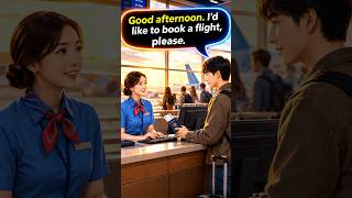 ✈️ Buying a Plane Ticket at the Airport | Easy English Conversation for Beginners | Travel English