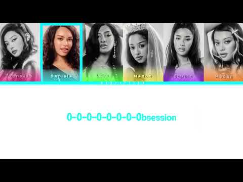 [AI ORIGINAL] KATSEYE (캣츠아이) - 'Obsession' Color Coded Lyrics | rubyeyekon