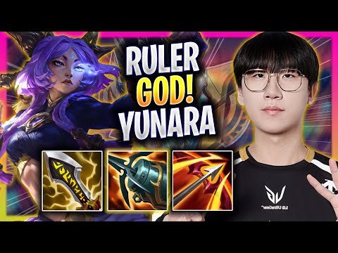 RULER IS A GOD WITH YUNARA! - GEN Ruler Plays Yunara ADC vs Miss Fortune! | Season 2025