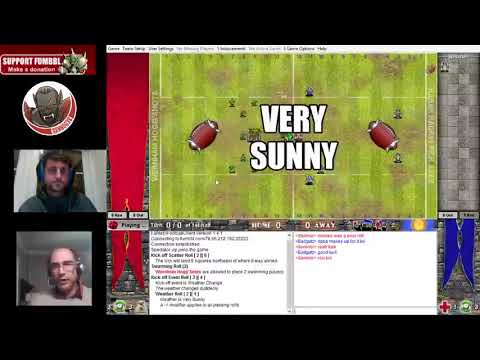 Fumbbl SAWBBL Blood Bowl Snotling v Dwarf