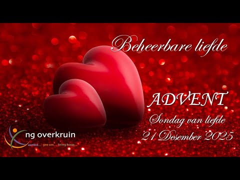 Sondagoggend 21 Desember 2025 - Ds. Heinrich Stapelberg