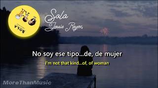 Jessie Reyez - Sola (Eng &amp; Esp Lyrics)